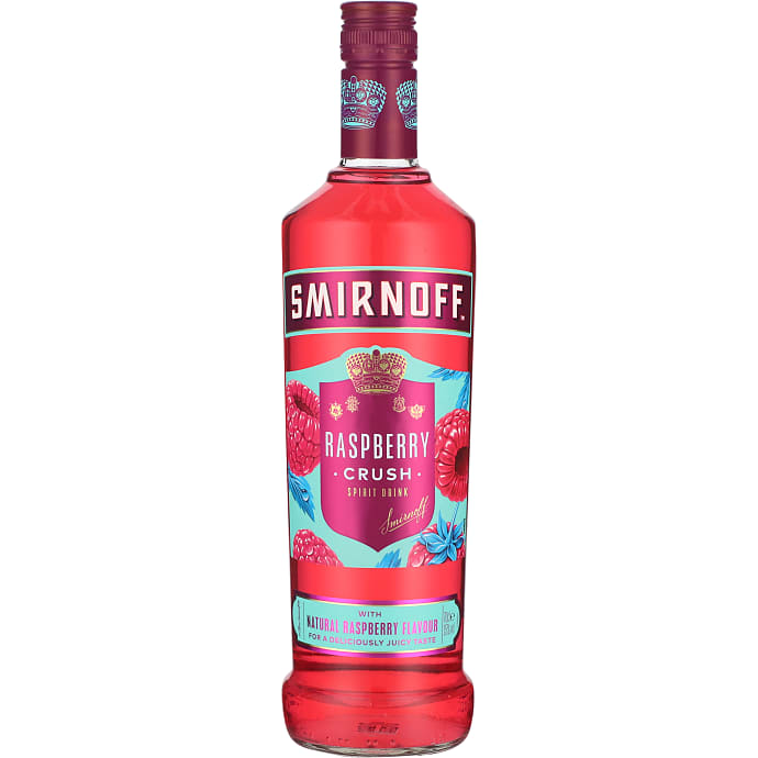 Vodka m. hindbær