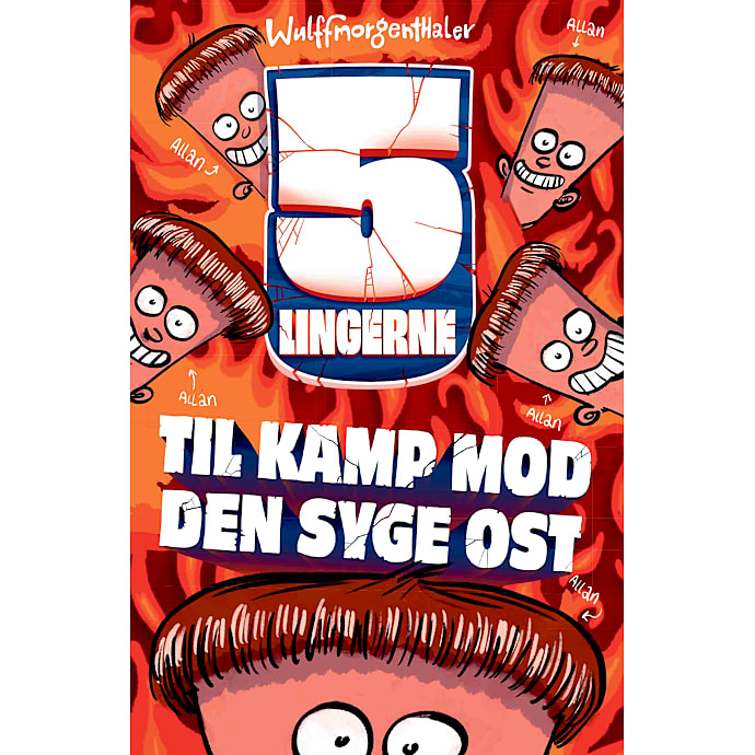 Politikens Forlag Femlingerne - til Kamp mod den Syge Ost