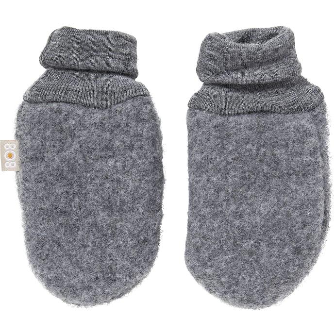 808 baby uld luffer str. 62/68 - grå