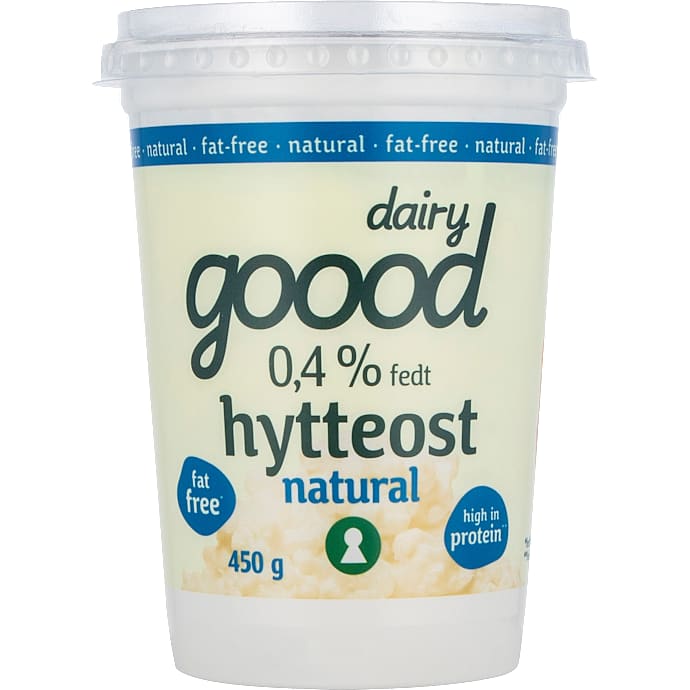 Dairy Goood Hytteost Natural 0,4%