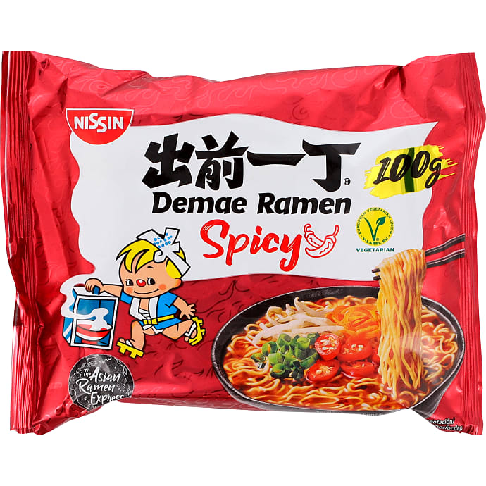 Instant nudler m. krydret smag