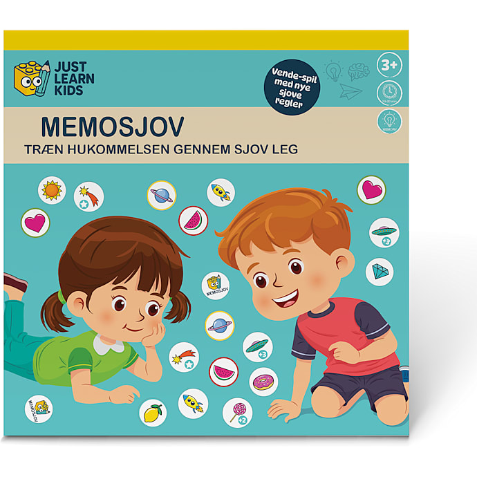 1Conzept Just Learn Kids memosjov vendespil