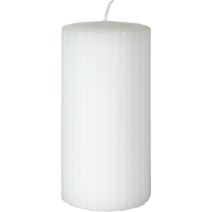 Windsor Rillet Bloklys Hvid