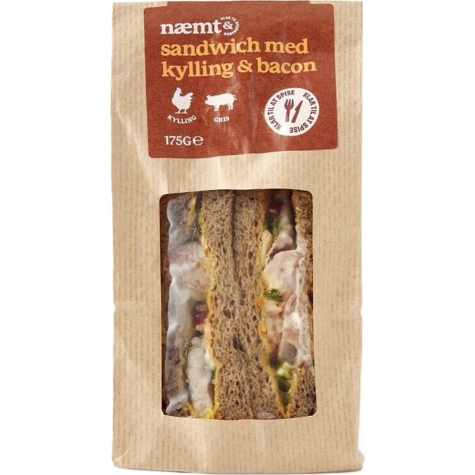 Næmt Sandwich kylling og bacon