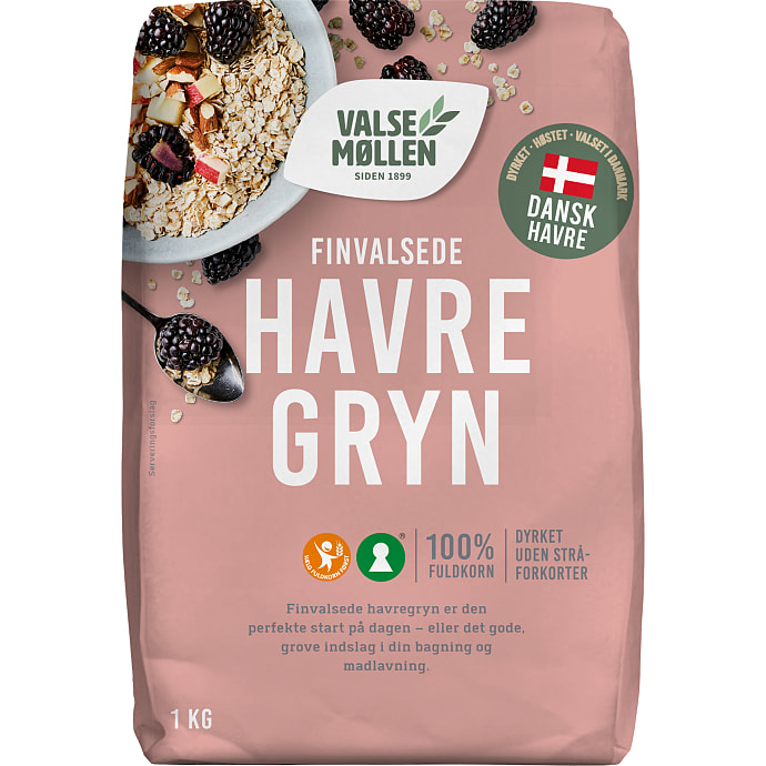 Finvalsede havregryn