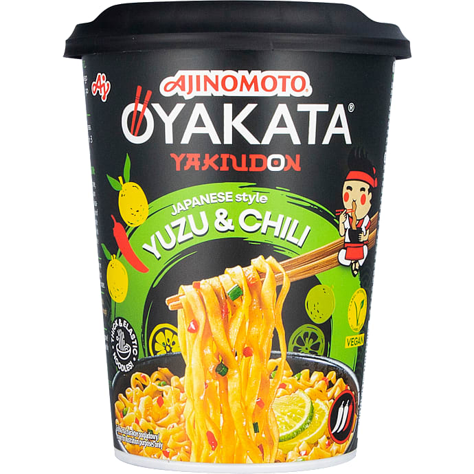 Instant kopnudler m. yuzu og chili smag
