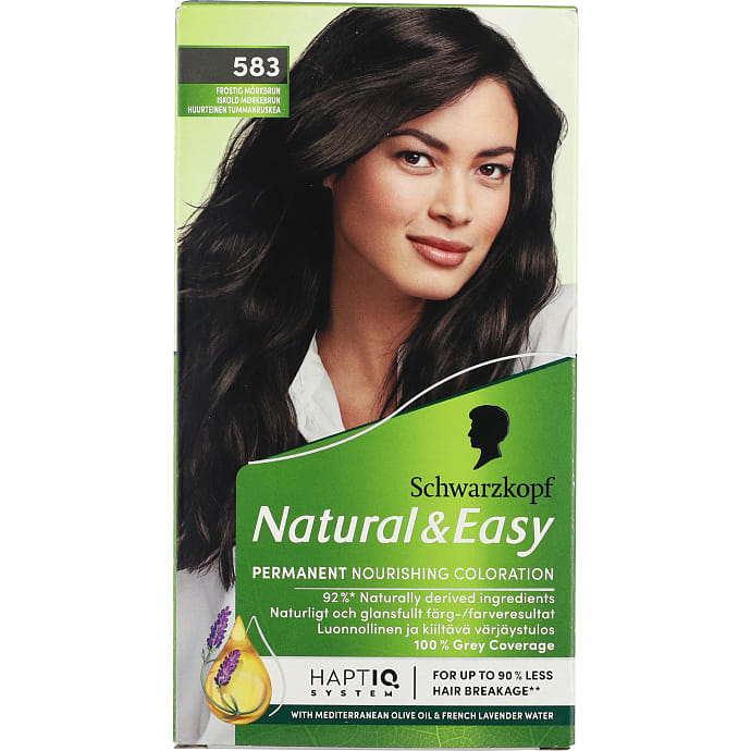 Schwarzkopf Permanent Hårfarve 583 Iskold Mørkebrun