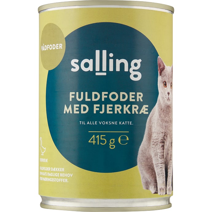 Vådfoder m. kylling