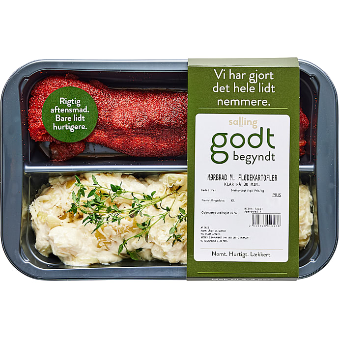 Godt Begyndt Krydret Mørbrad Gris