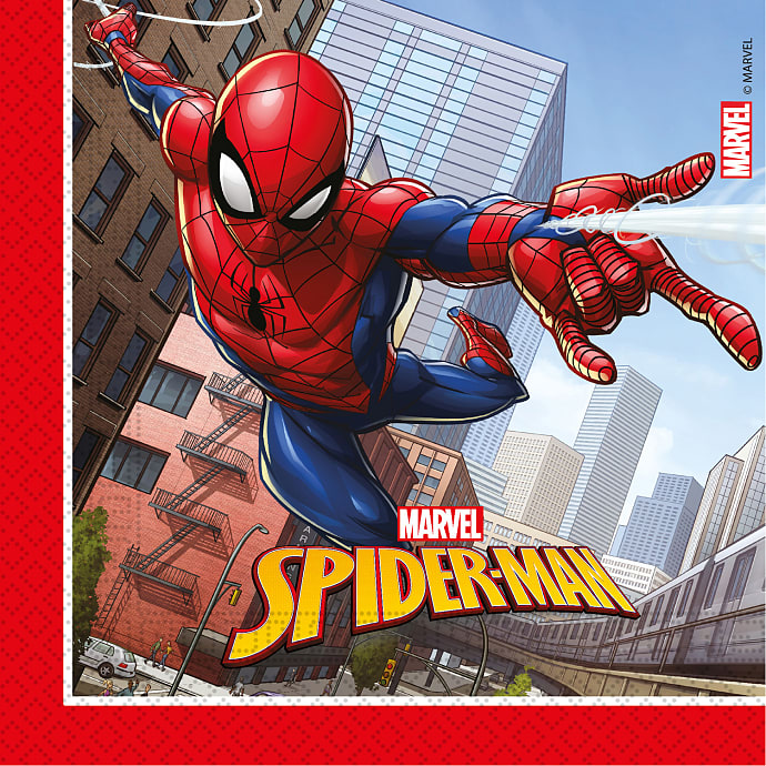 Marvel Spiderman Servietter 33x33 cm
