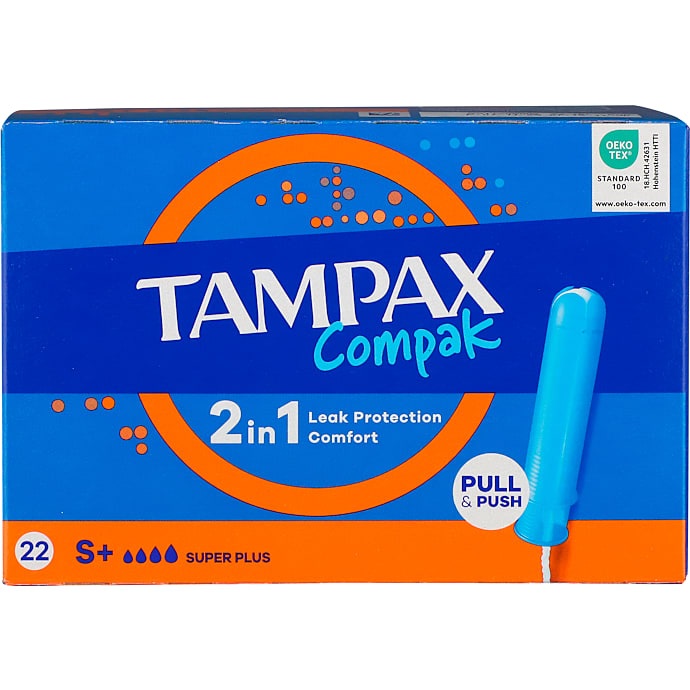 Tampax Tamponer indføringshylster super plus