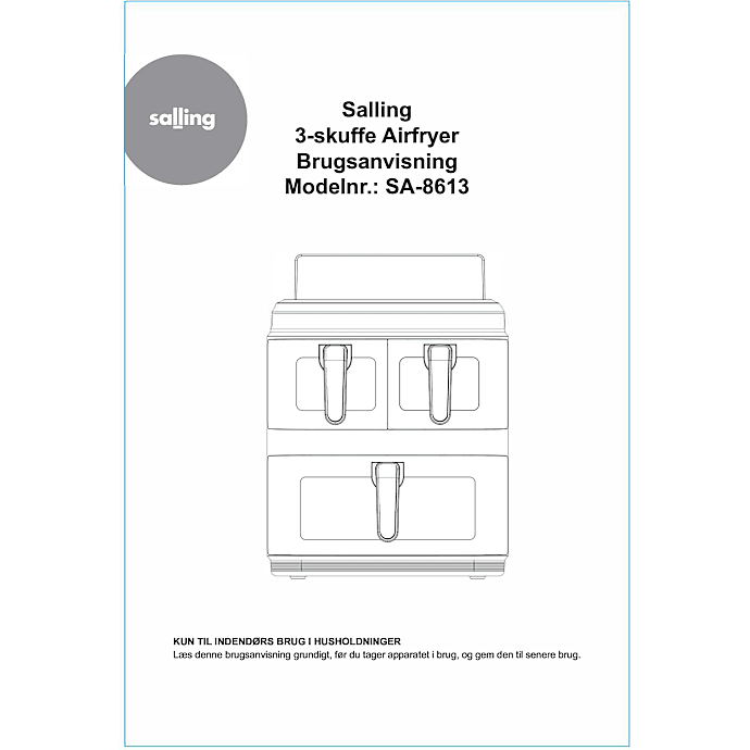 Salling Airfryer Sort