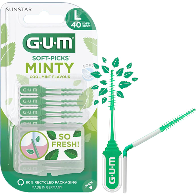 Gum Tandstikker med børste