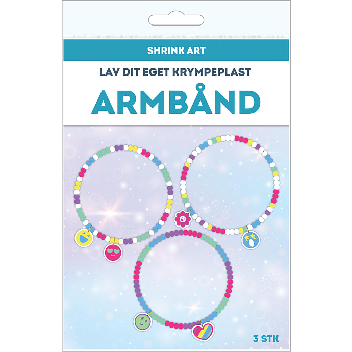 1Conzept Krympeplast Armbånd Smileys