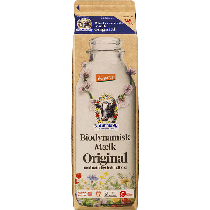 Biodynamisk mælk 4-6% fedt øko