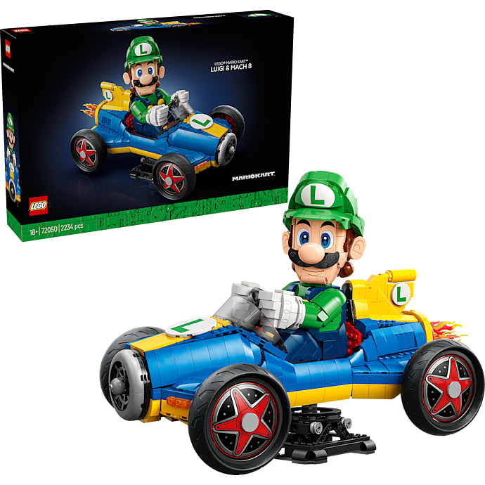 LEGO Super Mario Mario Kart Luigi og Mach 72050