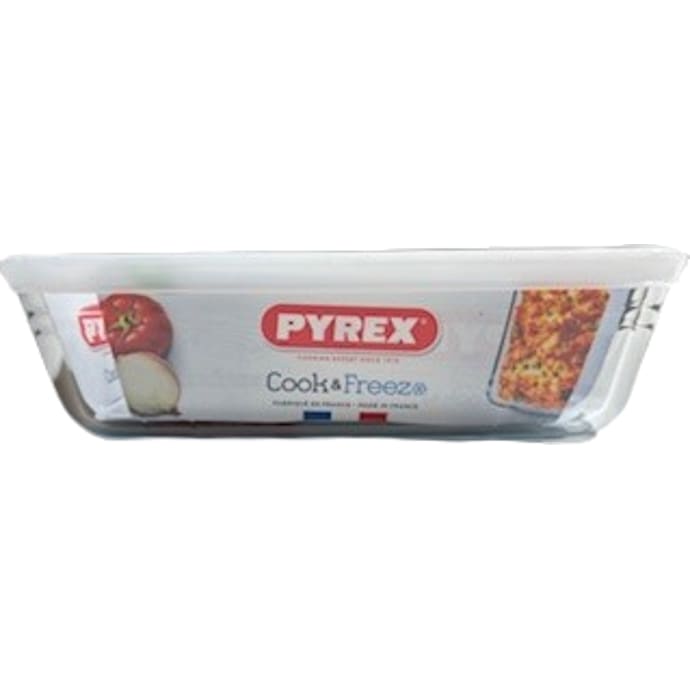 Pyrex glasfad med låg