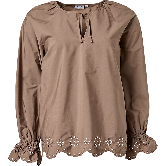 VRS Dame Bluse 2XL Brun