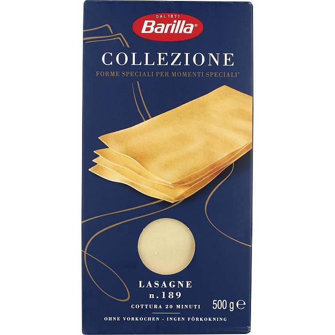 Barilla Lasagneplader 500 g