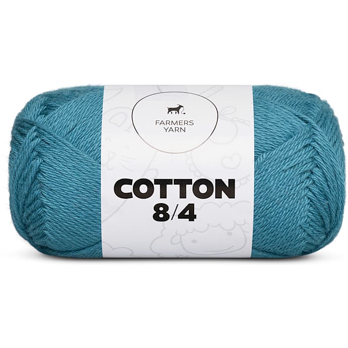 Farmers Yarn 8/4 Bomuldsgarn Petroleum 91
