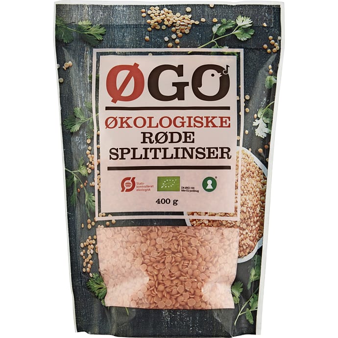 ØGO Røde splitlinser øko