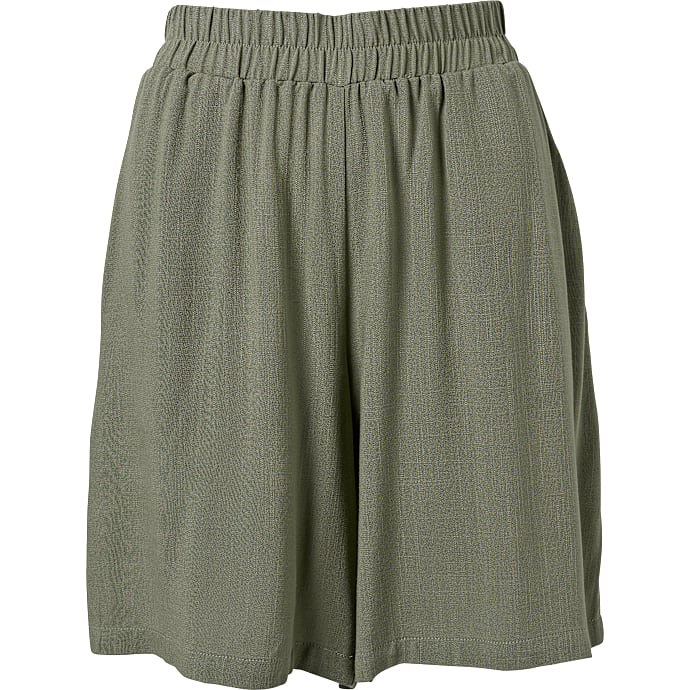 VRS dame viskose shorts str. M - oliven
