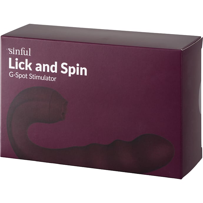 Sinful Lick and Spin G-punkts stimulator