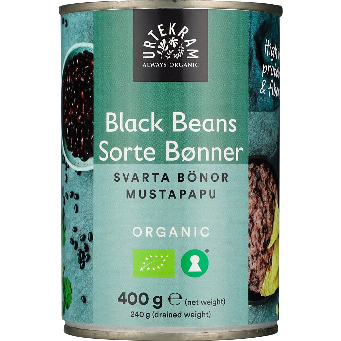 Urtekram Sorte Bønner Økologisk