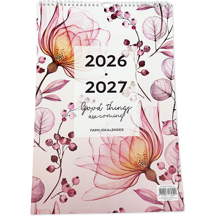 1Conzept Familiekalender Blomster