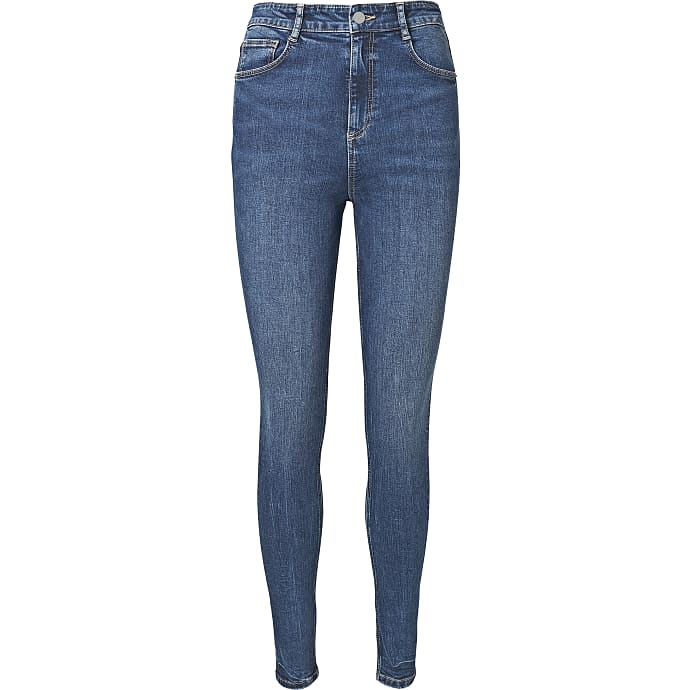 VRS Emma dame jeans str. 40 - blå