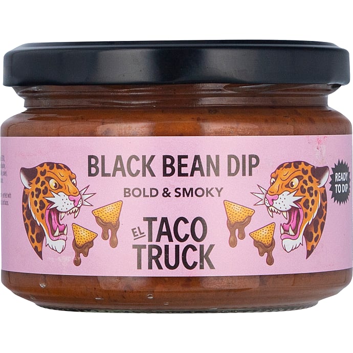 El Taco Truck Dip med Sorte Bønner