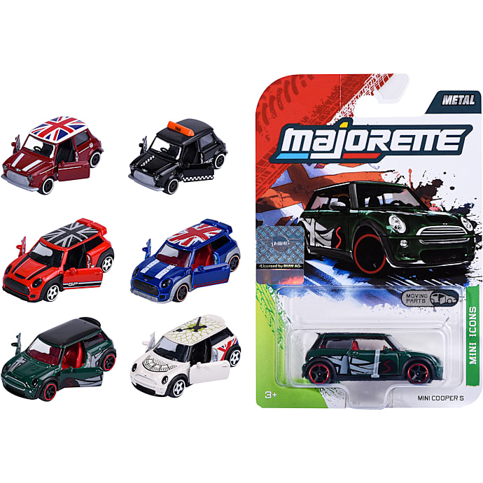 Majorette Mini Premium bil 1:64 - flere varianter - assorteret