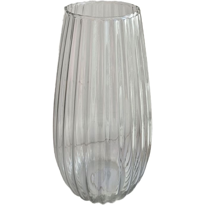 Vase 15 x 30 cm Klar