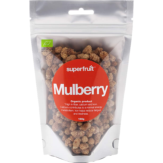 Superfruit Morbær m. kalcium og jern