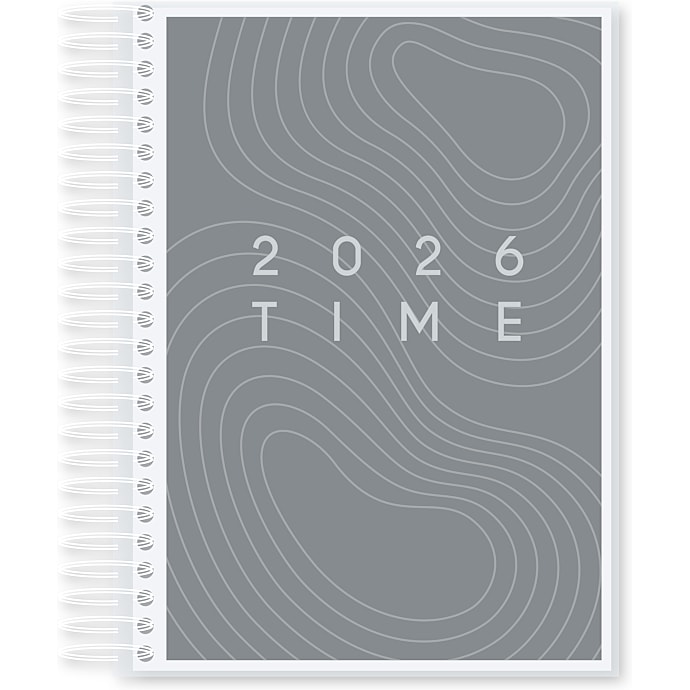 Spiralkalender 2026 - grå