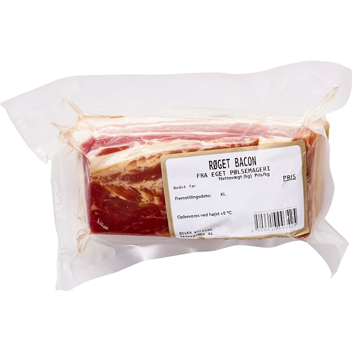 Røget baconstykke