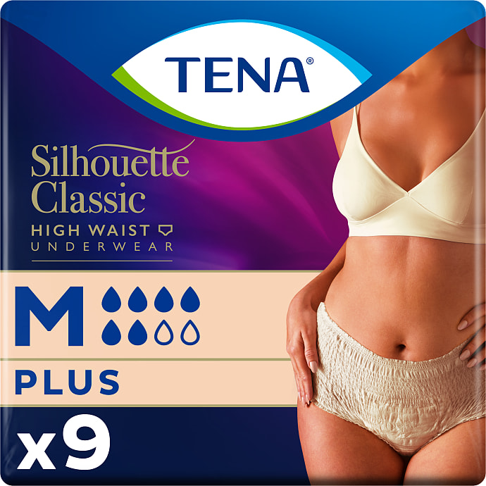 Cremefarvede engangstrusser medium super sugeevne