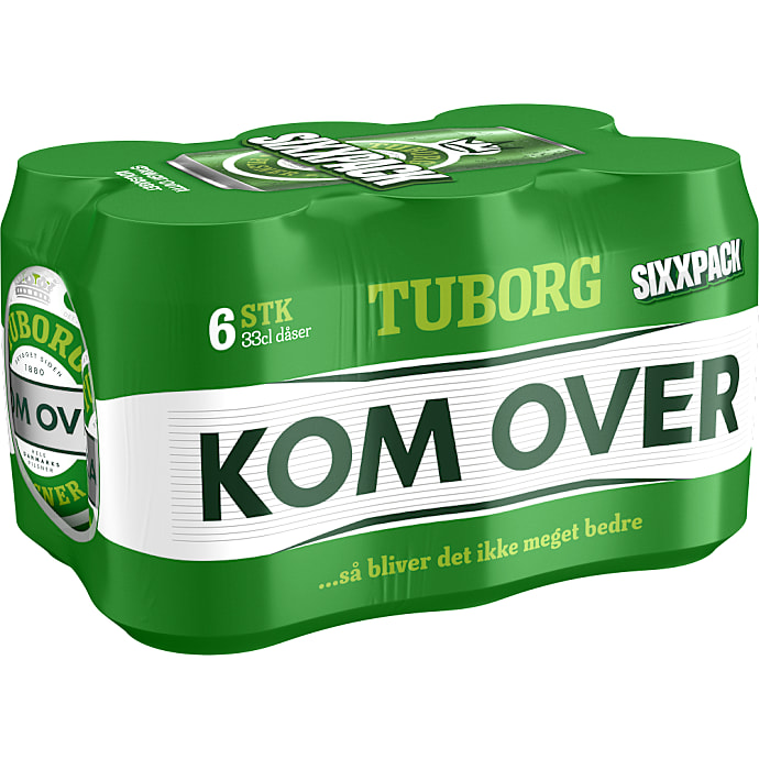 Grøn Tuborg Pilsner – produktbillede