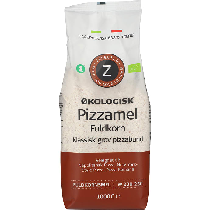 Fuldkorns pizzamel øko