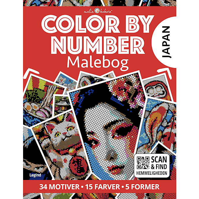 Color by number - Japan