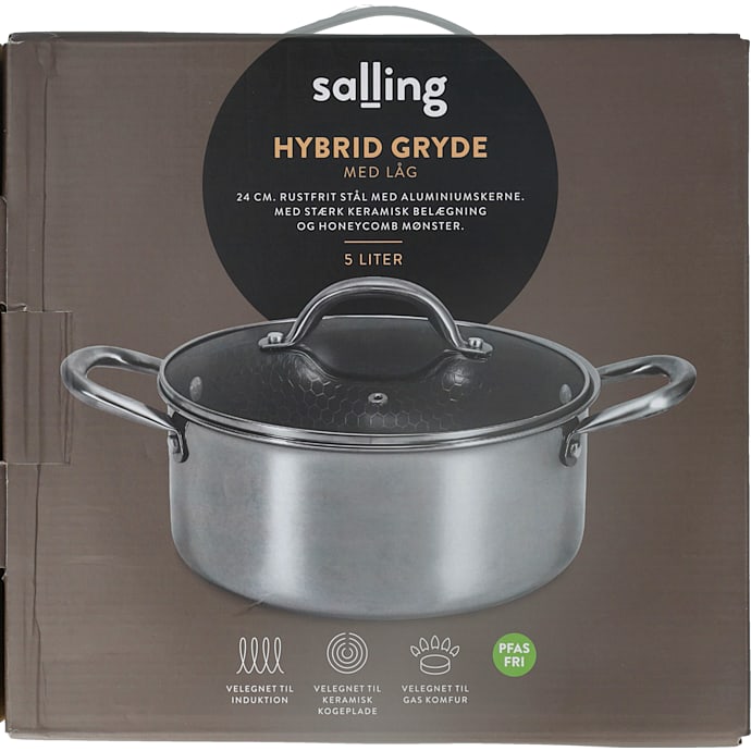 Salling gryde med låg - 5 liter
