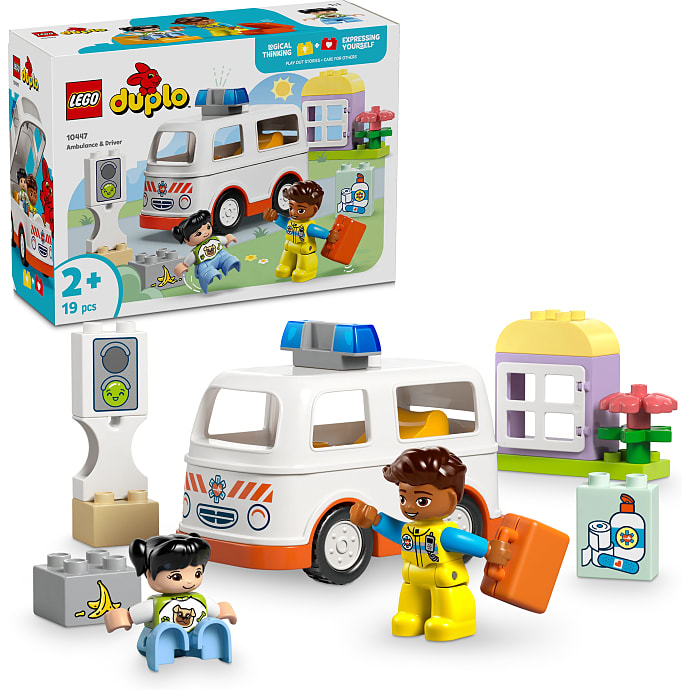 LEGO DUPLO Ambulance og Fører 10447