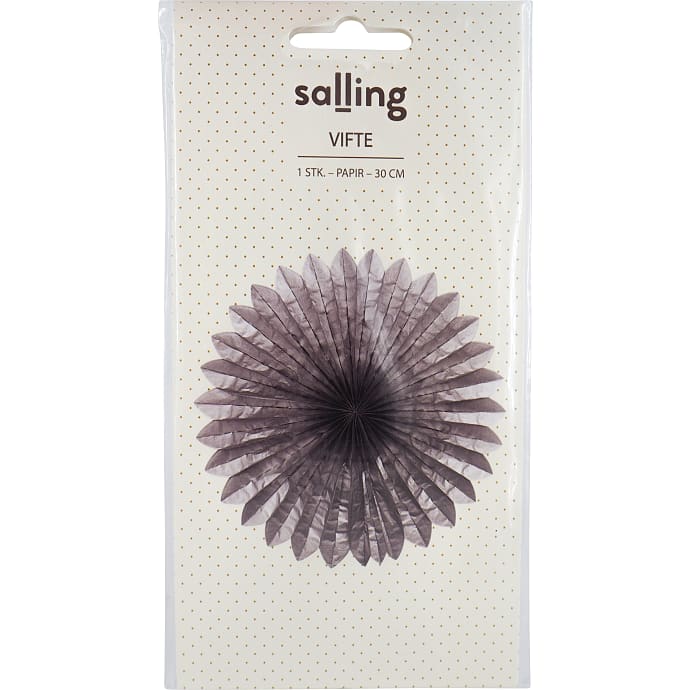 Salling Vifte sølvfarvet Ø30 cm