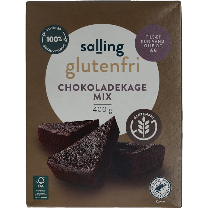 Chokoladekage glutenfri