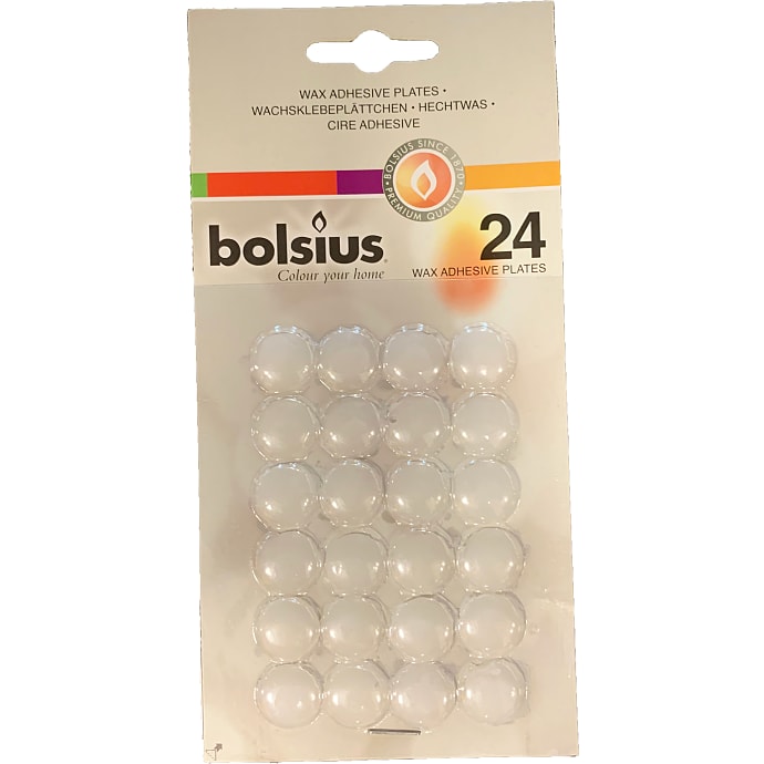 Bolsius Vokspuder til lys Hvid