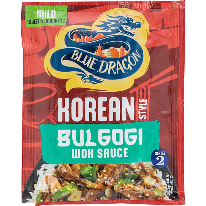 Blue Dragon Wok Sauce m. Soja Mild