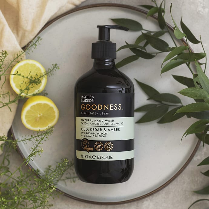 Baylis & Harding Håndsæbe oud/cedertræ/amber