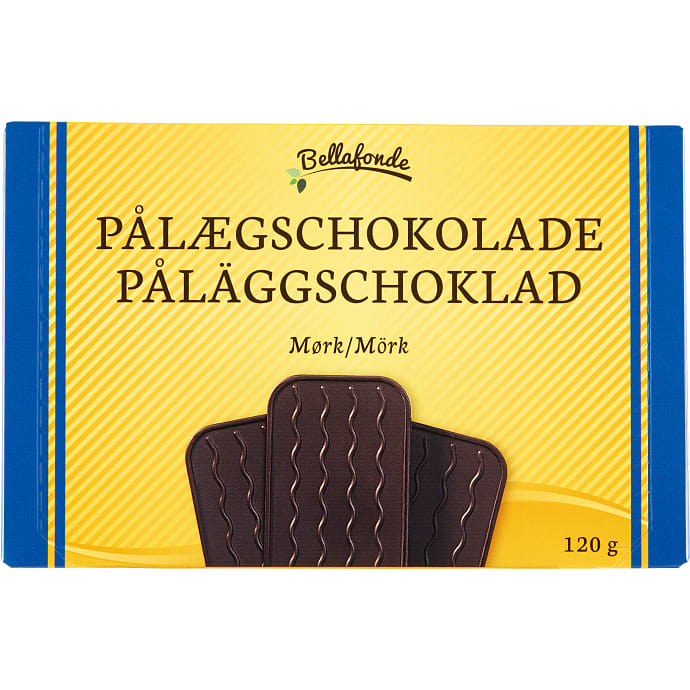 Chocobella Mørk Pålægschokolade