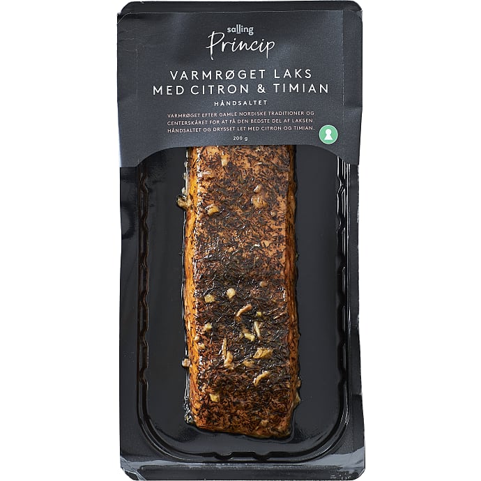 Salling Princip Varmrøget laks m. citron og timian