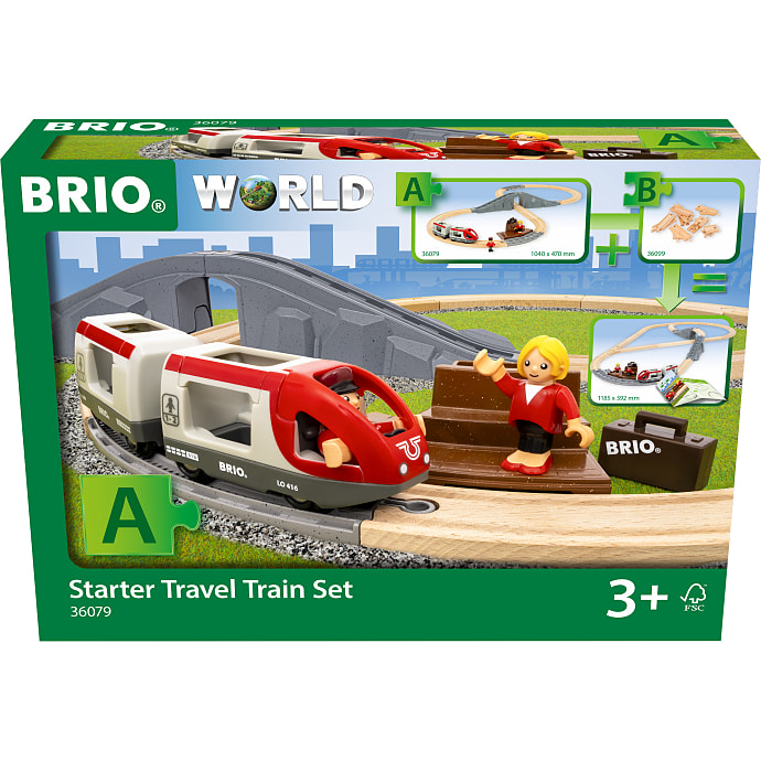 Brio startsæt med passagertog 36079